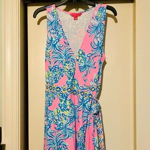 L Lilly Pulitzer Misha Wrap Dress Beat the Heat